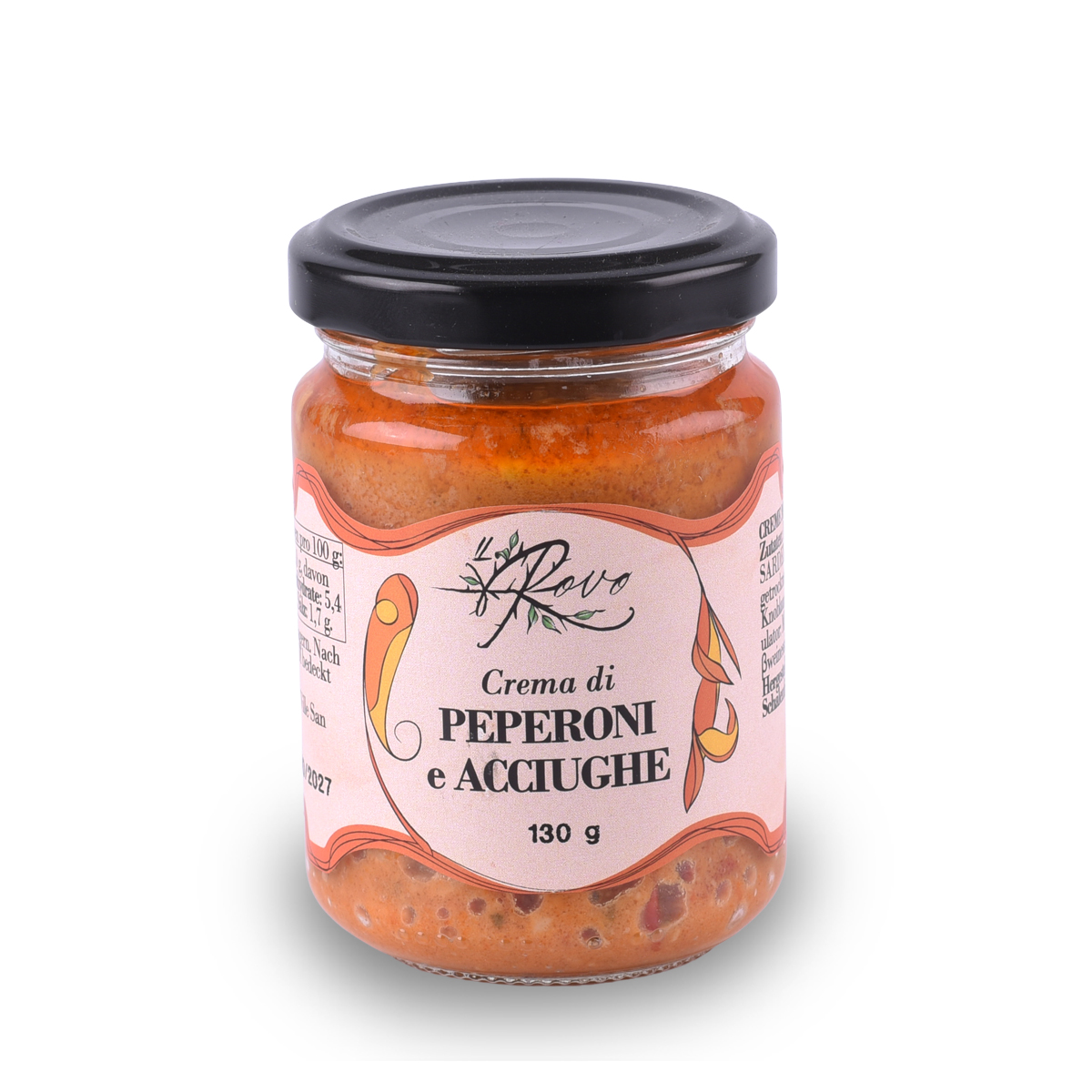 Crema di Peperoni e Acciughe, 130 g